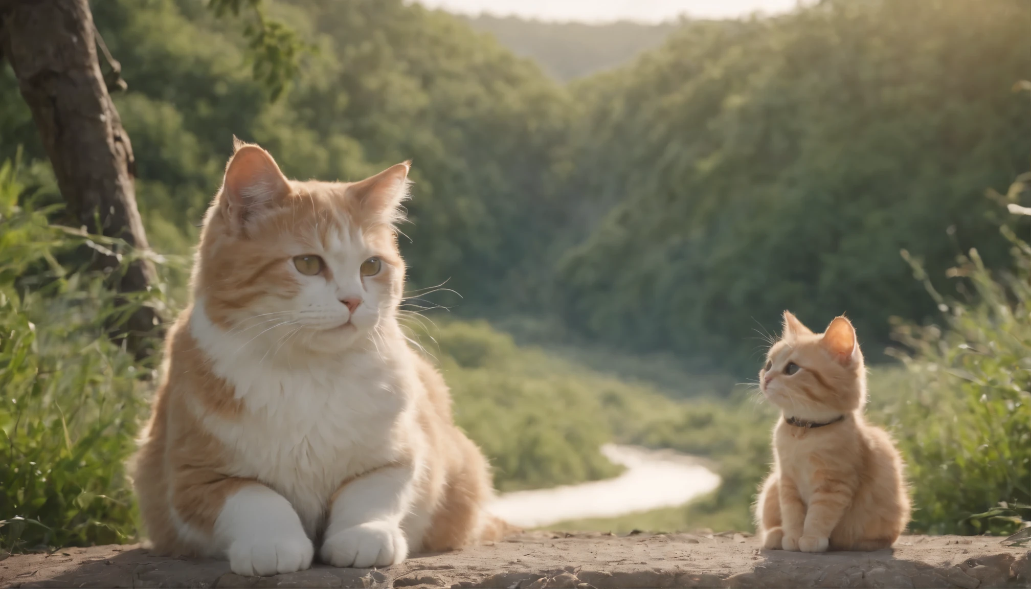 vast land, Hayao Miyazaki: Fresh and Vast Sky、Cat