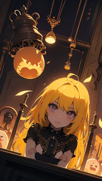 obra maestra, high resolution, estilo anime, magic circle, small room, chica hermosa perfecta, sin ropa, luminoso desde dentro, mirando al espectador, risa, perspectiva, Amazing anime illustration, awesome lighting, Fantastic, peligroso, monstruoso