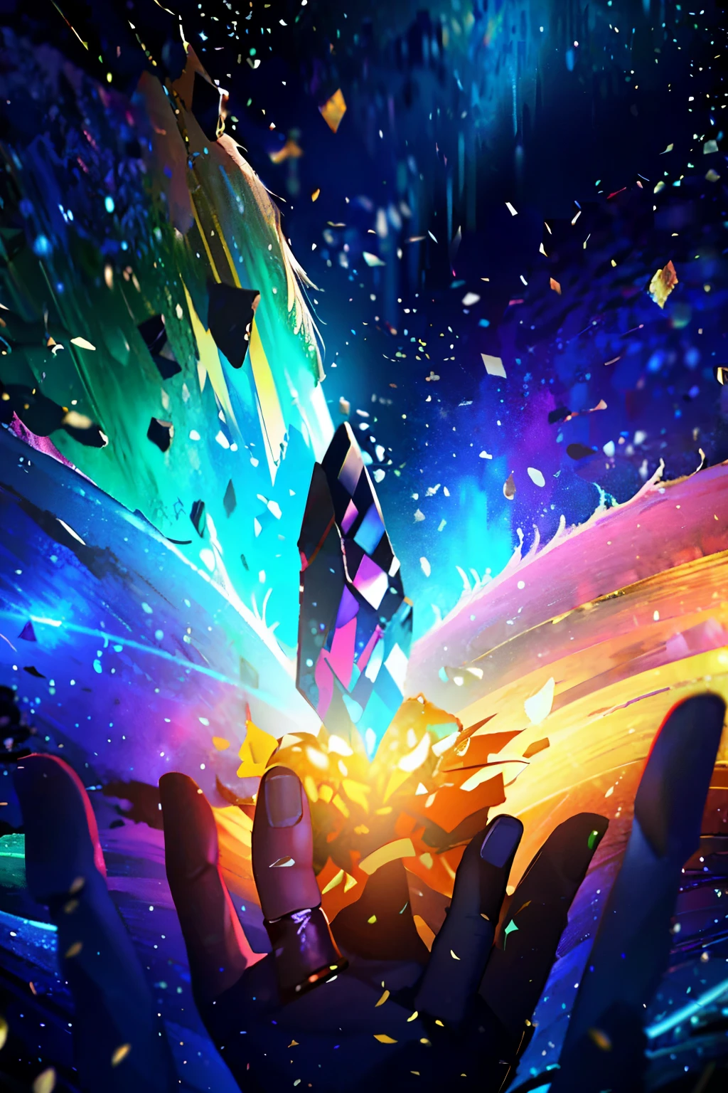 In the realm of dreams, a dreamy and lofi scene unfolds before your eyes, a tapestry of colours woven together in a cinematic and dramatic display. Chill colours, vibrant and crisp, paint the scene with a calming effect, while crystal and neon glow colours add a touch of ethereal magic. Each brushstroke in this oal painting shines with intricate detail, from the delicate glass effect to the mesmerizing bokeh effect. Fireflies flicker in the twilight, casting a soft and warm glow over the scene.
As you peer closer, the ultra full HD plus resolution reveals itself, with every detail sharp and clean. The colours pop