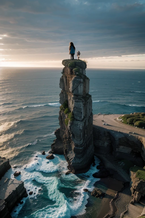 "Imagine a rugged cliff overlooking a turbulent sea. You stand there, holding stones in your hands. Each stone represents a word spoken, an action taken. As you prepare to cast them into the abyss, consider their weight.