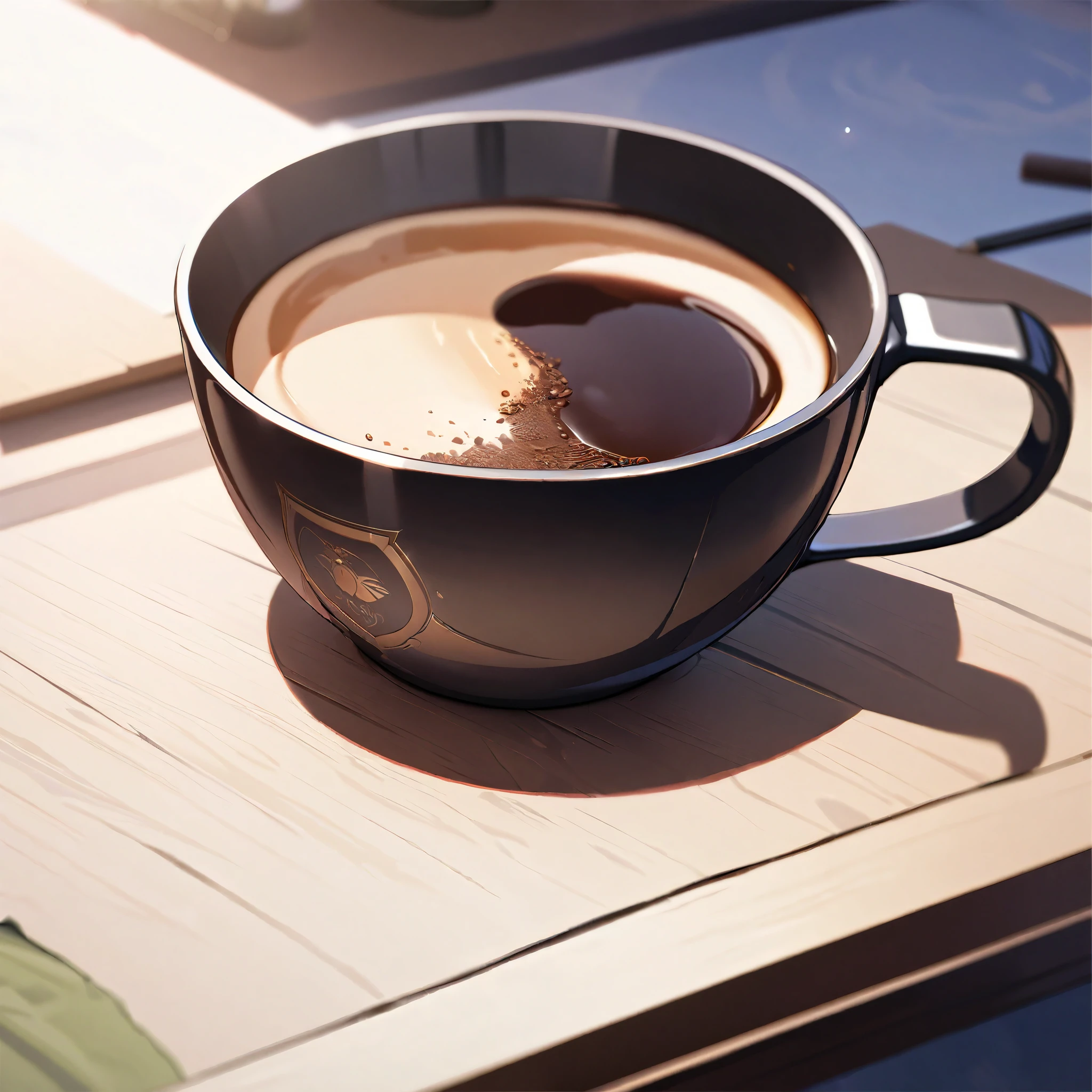 Default configuration: [ (masterpiece, best quality:1.8, extremely detailed CG unity 8k wallpaper: 1.8, super fine illustration: 2.0, extremely detailed: 1.6, Ultra detailed: 1.6)]], (coffee: 1.4), lighting settings: [(front light: 1.2)]