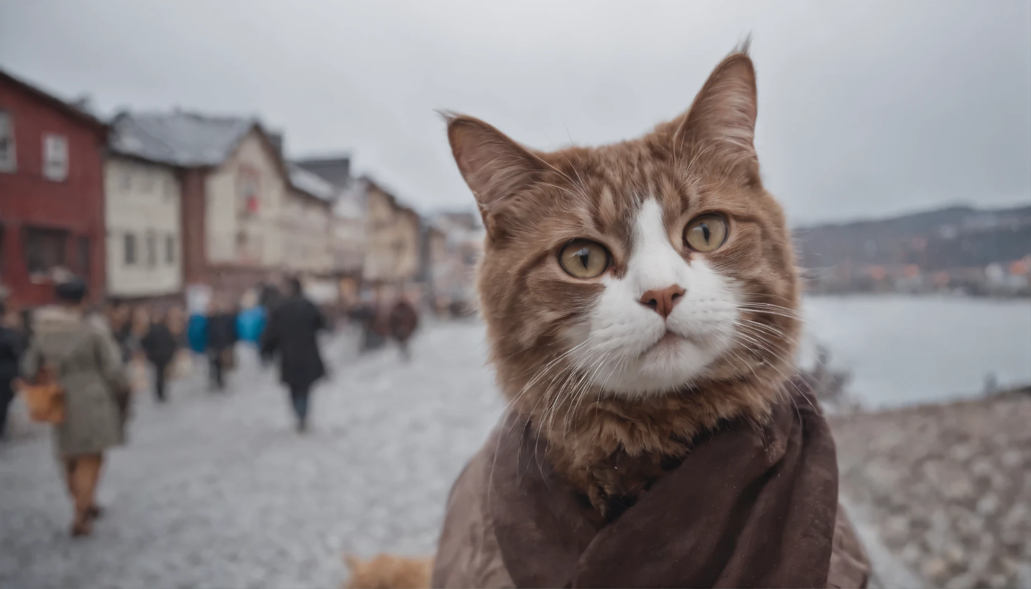 Otaru City, Hokkaido、Cat
