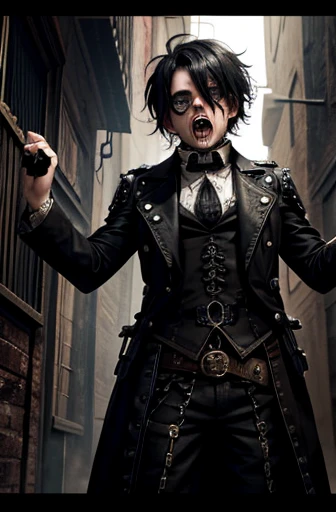 Steampunkcore, horrorcore.Gothiccore