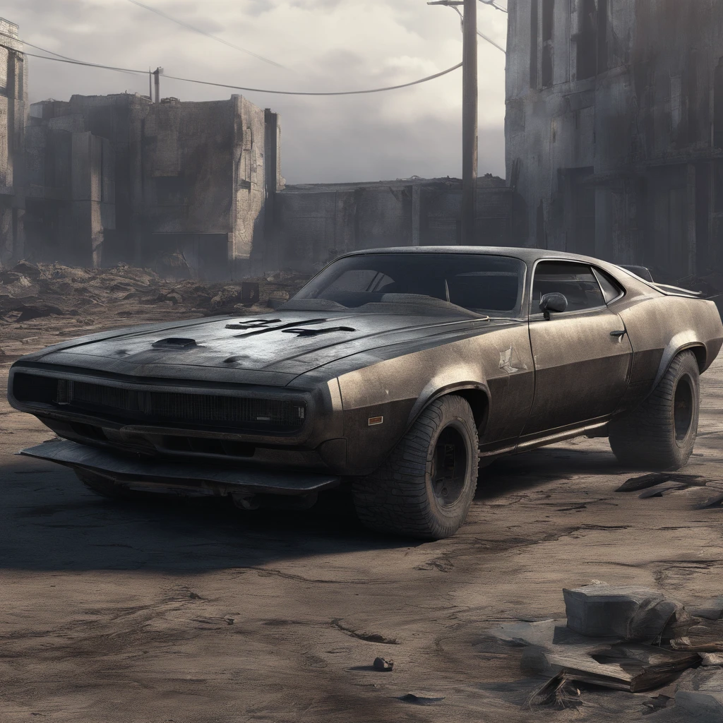Super exotic musclecar