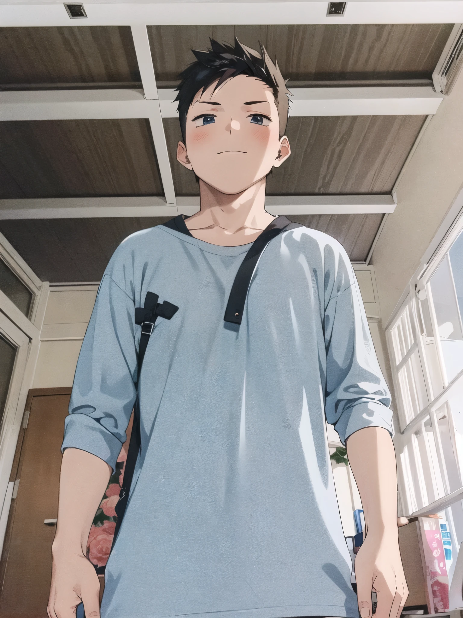 Anime boy cool cute skin white