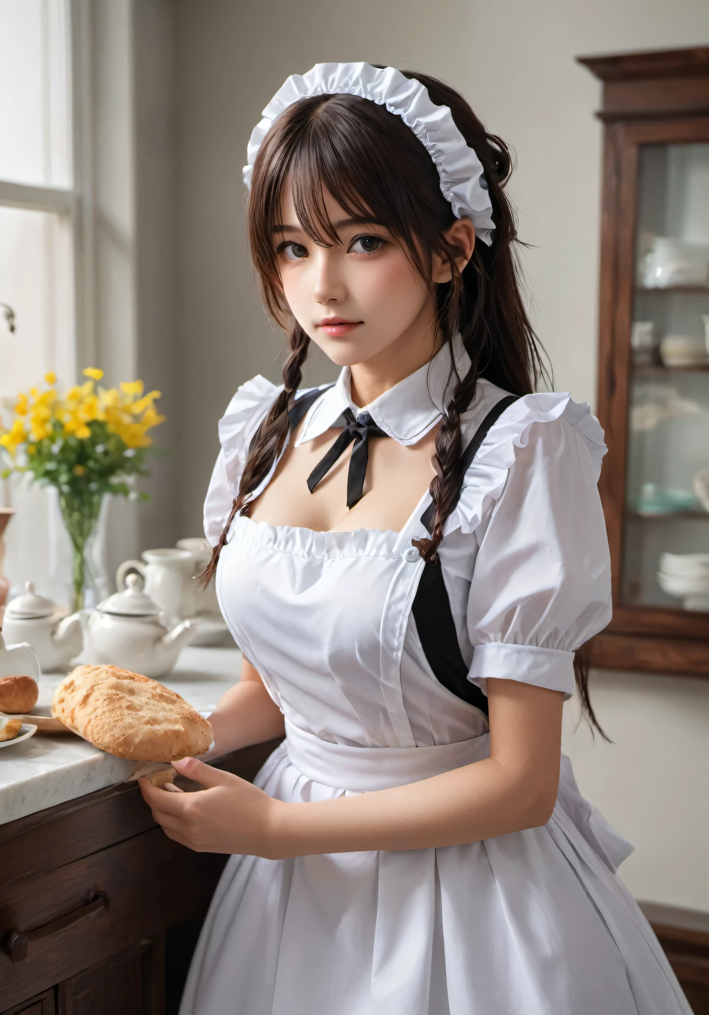 photograph, disorganized, High resolution, super detailed,
maid girl,:d