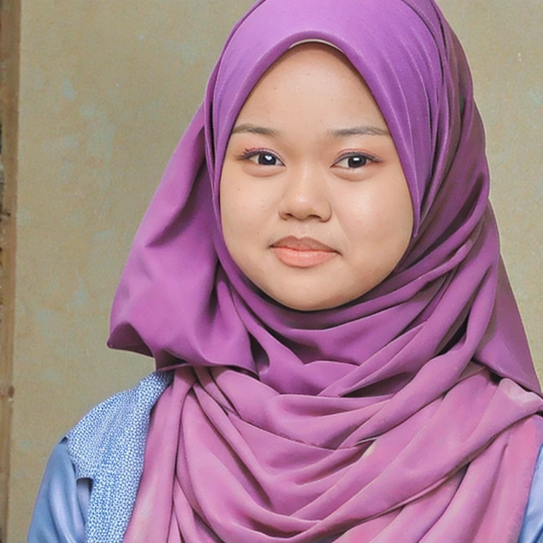 (masterpiece, best quality:1.2), 1girl, solo. hijab. hijab pink