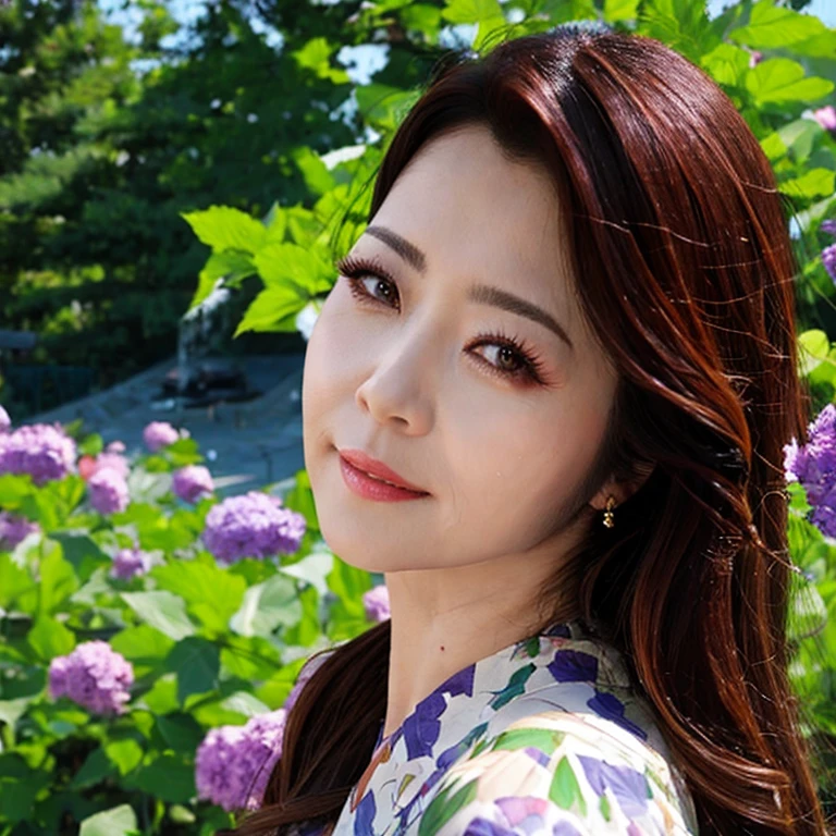 (masterpiece, best quality:1.2),((solo)),woman,mature woman, Details exquisitely rendered in the face and skin texture, Detailed eyes, Double eyelid