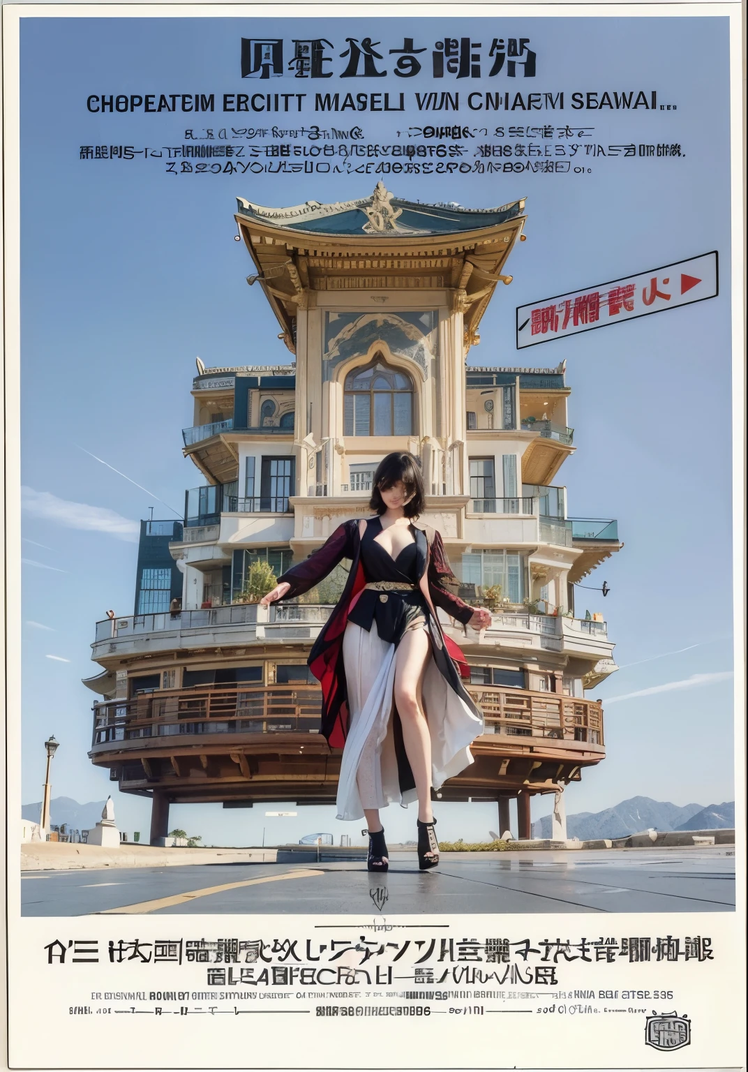 (Best quality, 8k, 32k, Masterpiece, UHD:1.2) "Generate a captivating artwork featuring a young Japanese girl model with short, sleek black hair styled in a chic bob haircut. Envision her bathed in dramatic cinematic lighting, creating an atmosphere of allure and mystery. Emphasize a romantic aesthetic vibe, showcasing the model in a poised and elegant pose that evokes a sense of intimacy and sophistication. Utilize warm and soft tones to enhance the romantic ambiance, and consider incorporating elements like flowing fabrics or flowers to add a touch of ethereal beauty. Capture the essence of romance and beauty through the model's expression, the play of light and shadows, and the overall aesthetic, creating a visually compelling and emotionally resonant piece." (perfect eyes), flawless skin, flawless face, cinematic, tight body, ((well-proportion female hands)), ((female hands with five digits)) ((Body is well proportioned)), ((chic bob haircut)), soft focus ((Short Black Hair)),