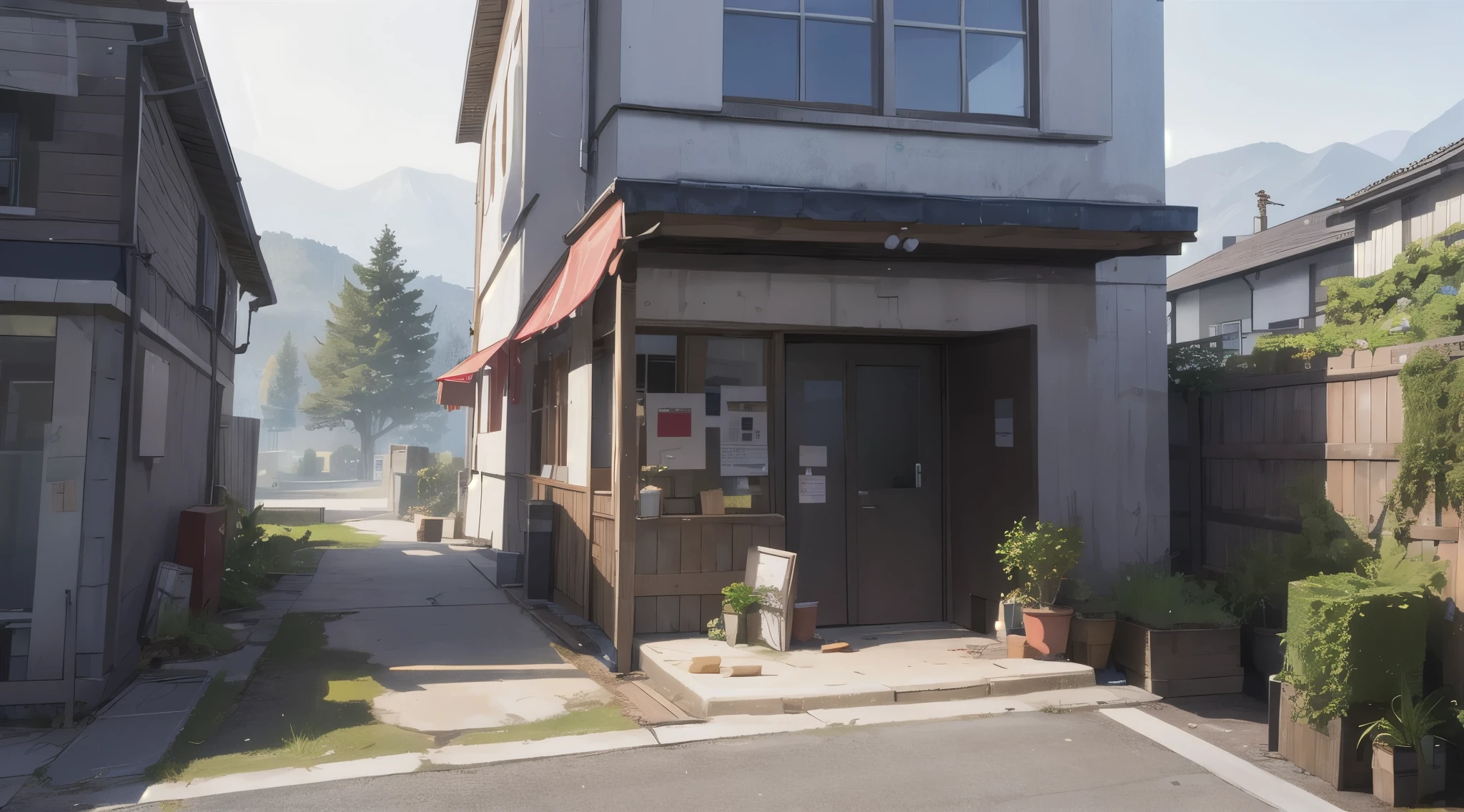 (ultra high resolution,lifelike,best quality,photo般逼真),(8K,原始photo,best quality,Master Pletzer),(photon mapping,Radiosity,Physically based rendering,Auto white balance),real person,photo,bridge, architecture, bushing, City, cloud, sky, Door, fence, site,Hour, flower园, Grass, house, 绣球flower, Mountain, nature, No_Humanity, outDoors, 小road, plant, potted_plant, purple_flower, road, landscape, sky空, sky空scraper, traditional_media, Tree,