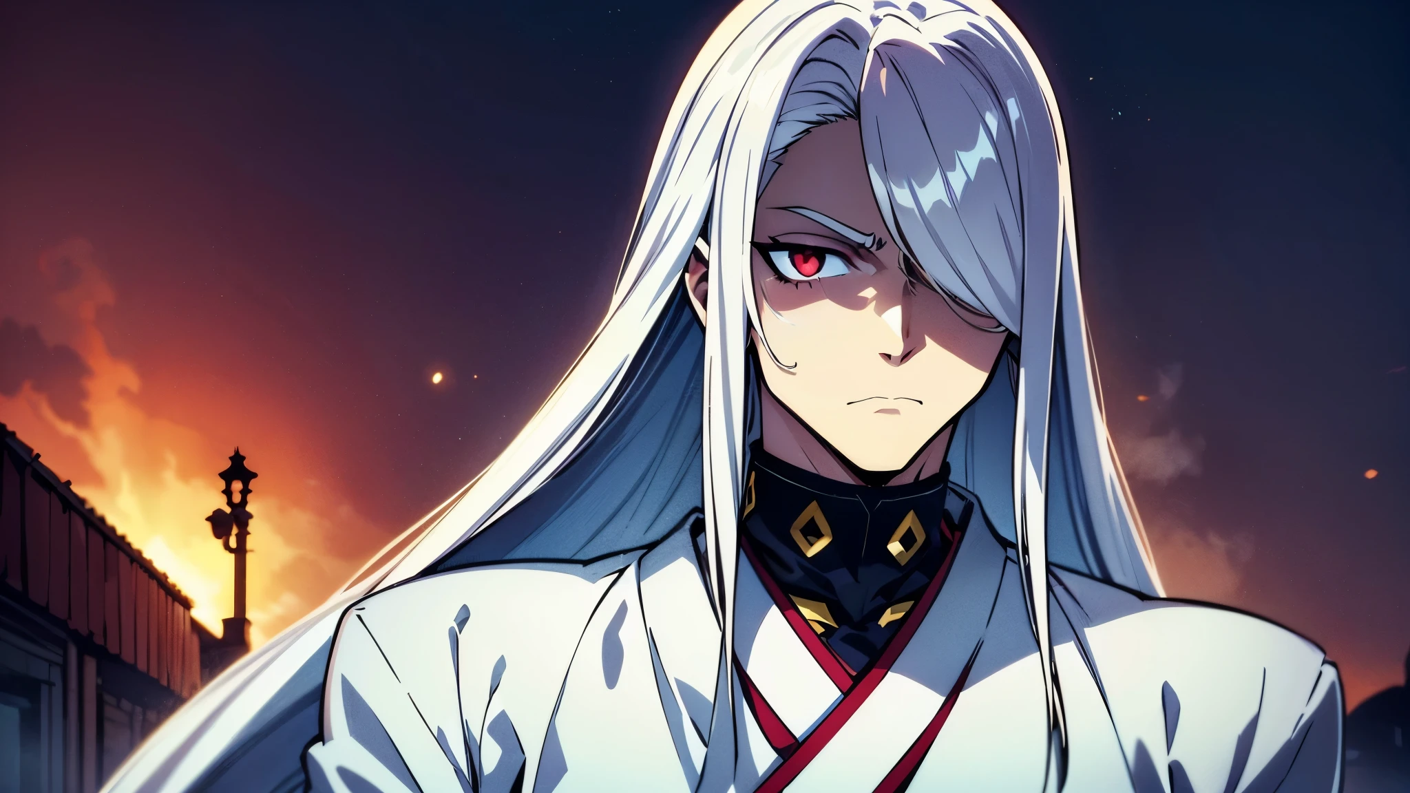 Red eyes, frowns, neutral facial expression