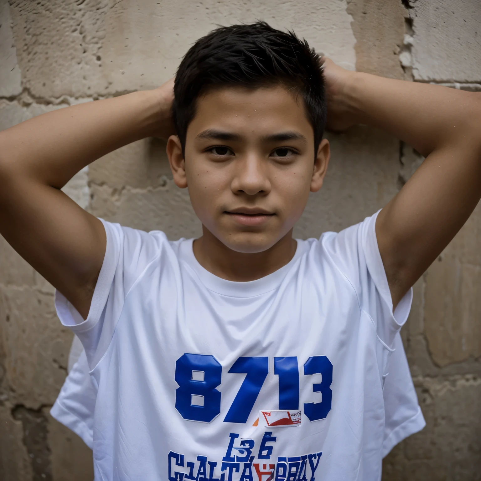 There is a boy named Benjamín Quintana, 13 years old.