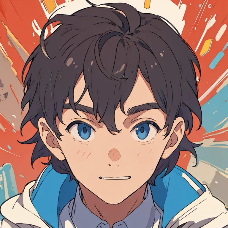 young man　Face icon