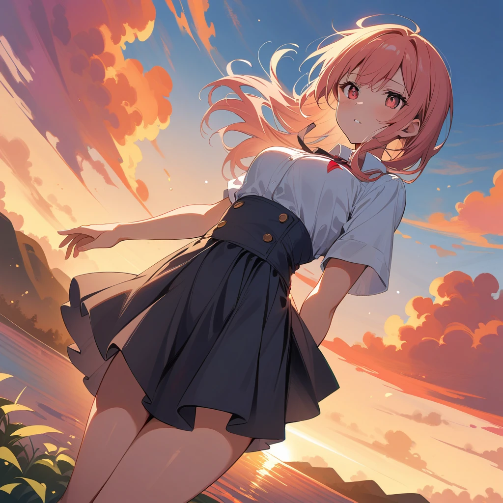 (masterpiece, best quality:1.2), 1girl, solo,standing_split,
Silhouette Art of 1girl, multiple exposure, sunset, enhance, intricate, (best quality, masterpiece, Representative work, official art, Professional, unity 8k wallpaper:1.3), gorgeous body.