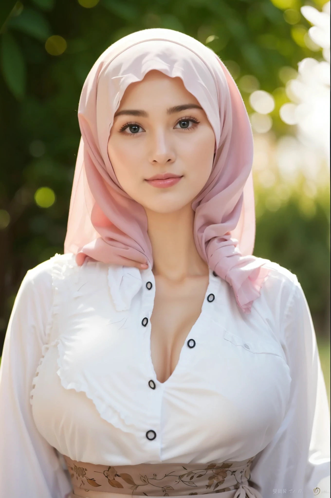 Big breast hijab