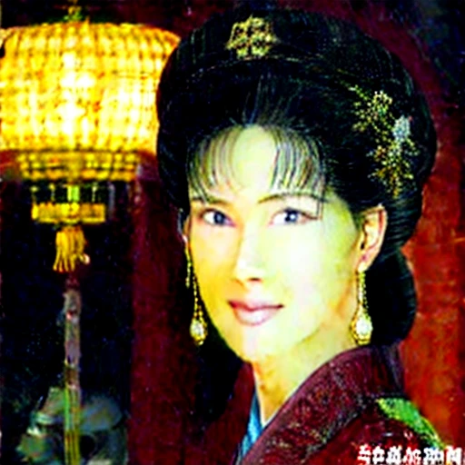 NSFW,perfect face,Suikoden,Lady Lin,Large areola、full nude、full body、dark pubic hair、Cloudy semen overflows from the female genitals、Pubic hair of the same color as the hair、messy hair、Traditional Chinese House
