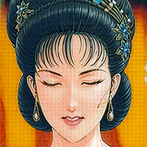 NSFW,perfect face,Suikoden,Lady Lin,Large areola、full nude、full body、dark pubic hair、Cloudy semen overflows from the female genitals、Pubic hair of the same color as the hair、messy hair、With eyes closed and panting