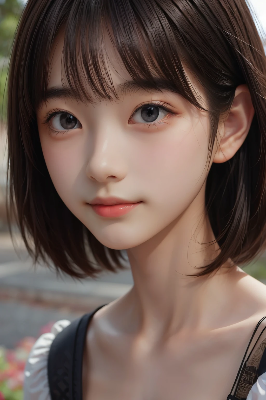 ((sfw: 1.4)), ((detailed face,  professional photography)), ((sfw, corset top, 1 Girl)), Ultra High Resolution, (Realistic: 1.4), RAW Photo, Best Quality, (Photorealistic Stick), Focus, Soft Light, ((15 years old)), ((Japanese)), (( (young face))), (surface), (depth of field), masterpiece, (realistic), woman, bangs, ((1 girl))
