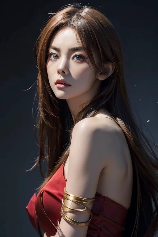 Rough Craft'S Worldから来た女性のエイリアン, highly detailed artistic photography, midnight aura, night sky, Detailed gorgeous face, dream-like, Shine, with backlight, Glamour, Sparkling, (very detailed face and eyes:1.2), (High resolutionの光る赤い目:1.4), perfect anatomy, (A beautiful, toned body:1.5), (moisturized skin:1.2), no makeup, (bear:1.1),(thick eyebrows:1.2), long canines. Smooth, extRa High resolution, 8K, unreal engine 5, Ultra-sharp focus, Art by Alberto Seveso, germ of art, Barbaric, SF, Complex芸術作品の傑作, evil, Matte Movie Poster with Image, golden ratio, Trending on CGsociety, Complex, wonderful, ArtStation Trends, author: germ of art, H. R. Giger and Beksinski, very detailed, Rough Craft'S World, cthulhu, vibration, Draw a movie character, Ultra high quality model, cinematic quality, Detail up, (Complex details:1.2), High resolution, High resolution, draw faithfully, (thick eyebrows:1.2), (Big scarlet eyes:1.3)