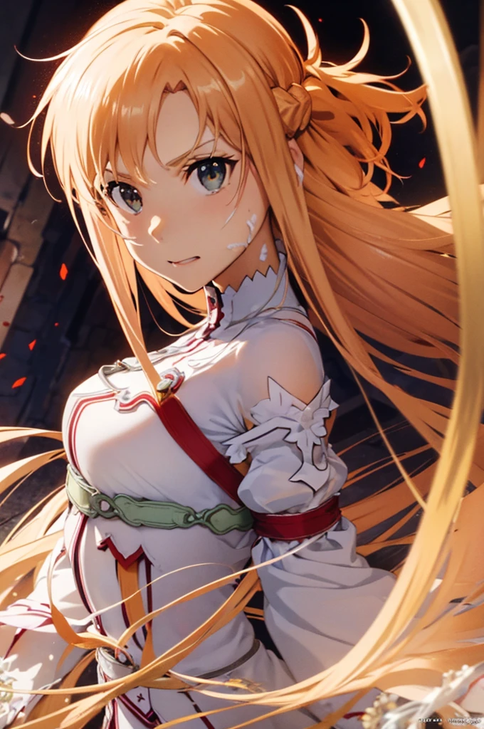 ,Asuna Yuuki,Fantasy Images,, beautiful, become familiar with, Long, flowing blonde hair, medium breasts, Great skin texture、Completely naked、Semen bukkake for the whole body、facial、Completely nakedのAsuna yuuki、tied up、Imprisoned、Asuna of Flash、White and red equipment、A lot of semen on Asuna's face、A lot of semen was splashed on Asuna's face.、Completely nakedのアスナ、sex、Tied up with red rope、Tied up with red rope、There is a lot of semen on the face、There is a lot of semen on her face、