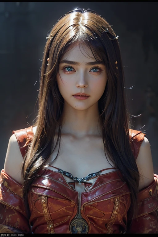 Rough Craft&#39;S Worldから来た女性のエイリアン, highly detailed artistic photography, midnight aura, night sky, Detailed gorgeous face, dream-like, Shine, with backlight, Glamour, Sparkling, (very detailed face and eyes:1.2), (High resolutionの光る赤い目:1.4), perfect anatomy, (A beautiful, toned body:1.5), (moisturized skin:1.2), no makeup, (bear:1.1),(thick eyebrows:1.2), long canines. Smooth, extRa High resolution, 8K, unreal engine 5, Ultra-sharp focus, Art by Alberto Seveso, germ of art, Barbaric, SF, Complex芸術作品の傑作, evil, Matte Movie Poster with Image, golden ratio, Trending on CGsociety, Complex, wonderful, ArtStation Trends, author: germ of art, H. R. Giger and Beksinski, very detailed, Rough Craft&#39;S World,  cthulhu, vibration, Draw a movie character, Ultra high quality model, cinematic quality, Detail up, (Complex details:1.2), High resolution, High resolution, draw faithfully, (thick eyebrows:1.2), (Big scarlet eyes:1.3)