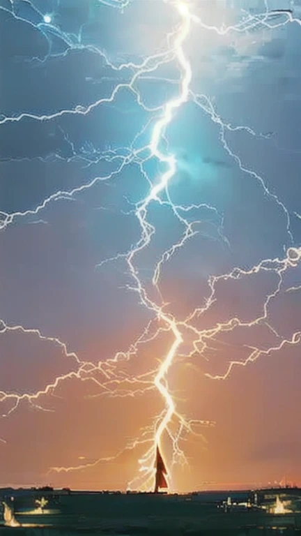 realistic, 8K, poisoned, yellow, red, (Magical Concentration Sword:1), god, lake, ((lightning))