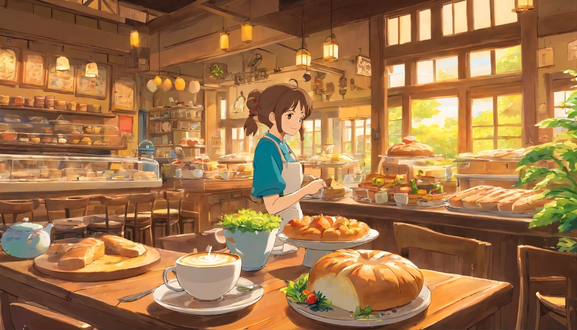 Cafe,coffee,Latte,All Day Breakfast,bread,cake, dessert,tea,salad