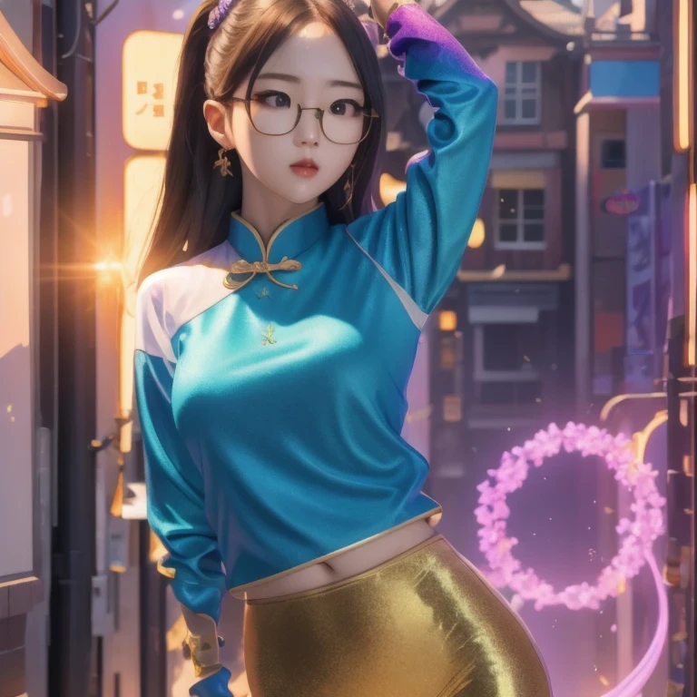 masterpiece, best quality, (Extremely detailed CG unified 8k wallpaper), (best quality), (Best illustration), (best shadow), Ridiculous, Realistic lighting, (abyss), Beautiful and detailed light, Artworks by Peter Mohr Bacher,（（（1 girl）））  alone，masterpiece, best quality, (Extremely detailed CG unified 8k wallpaper), (best quality), (Best illustration), (best shadow), Ridiculous, Realistic lighting, （Shallow groove), Beautiful and detailed light, Artworks by Peter Mohr Bacher,illustration，A woman wearing a color-changing top and color-changing clothes poses, korean girl, guweiz style artwork, （attractive pose）, Realistic anime girl rendering, guweiz, [ 4k digital art ]!!, 3D rendering character art 8k, sexy pose, Popular topics on cgstation, korean woman, Gentle People