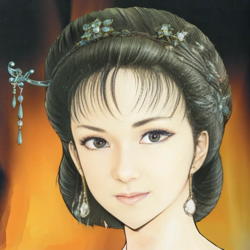 NSFW、perfect face、nude、big 、フルnude、full body、big areola、Lady Lin、Suikoden、Pubic hair of the same color as the hair、messy hair、sweating、on the bed、cowgirl sex、