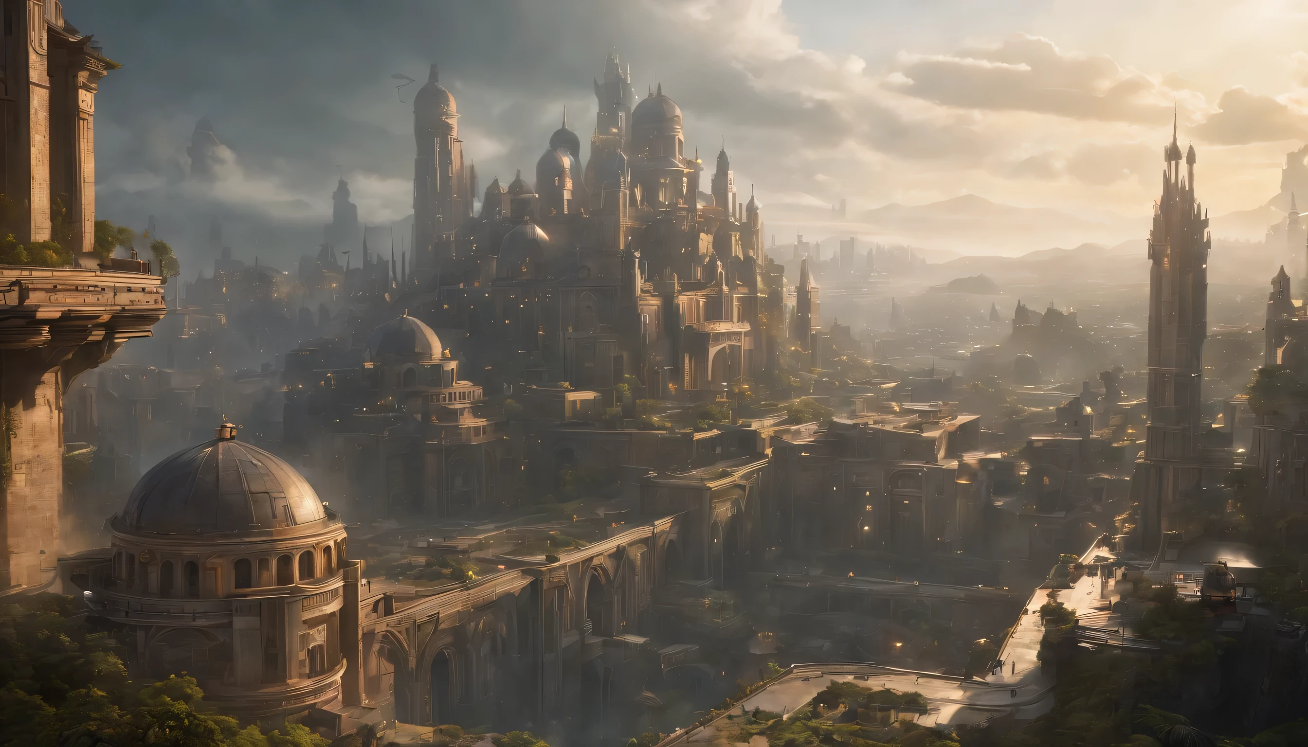 Fantasy Art, ultra wide-shot, Painting, Detailed , deviantart, contest winner, Concept art, , tim hildebrandt, Fantasy, ((((cyberpunk City)))) , , Night time , , fantastic realism, art stations ,, Style of Adrianus Eversen ,Not aesthetic architecture, Movie Still,Greg Rutkowski, Creates a landscape reminiscent of an Inception movie, A place where reality becomes a labyrinth of changing architecture and gravity-defying landscapes. Embrace the surreal and mind-bending nature of the concept, Create a scene that challenges perception. Using intricate details and dynamic design、Immerse the viewer in a world where the laws of physics are rewritten. Depicts the sense of awe and disorientation evoked by the Inception film.Minced meat
