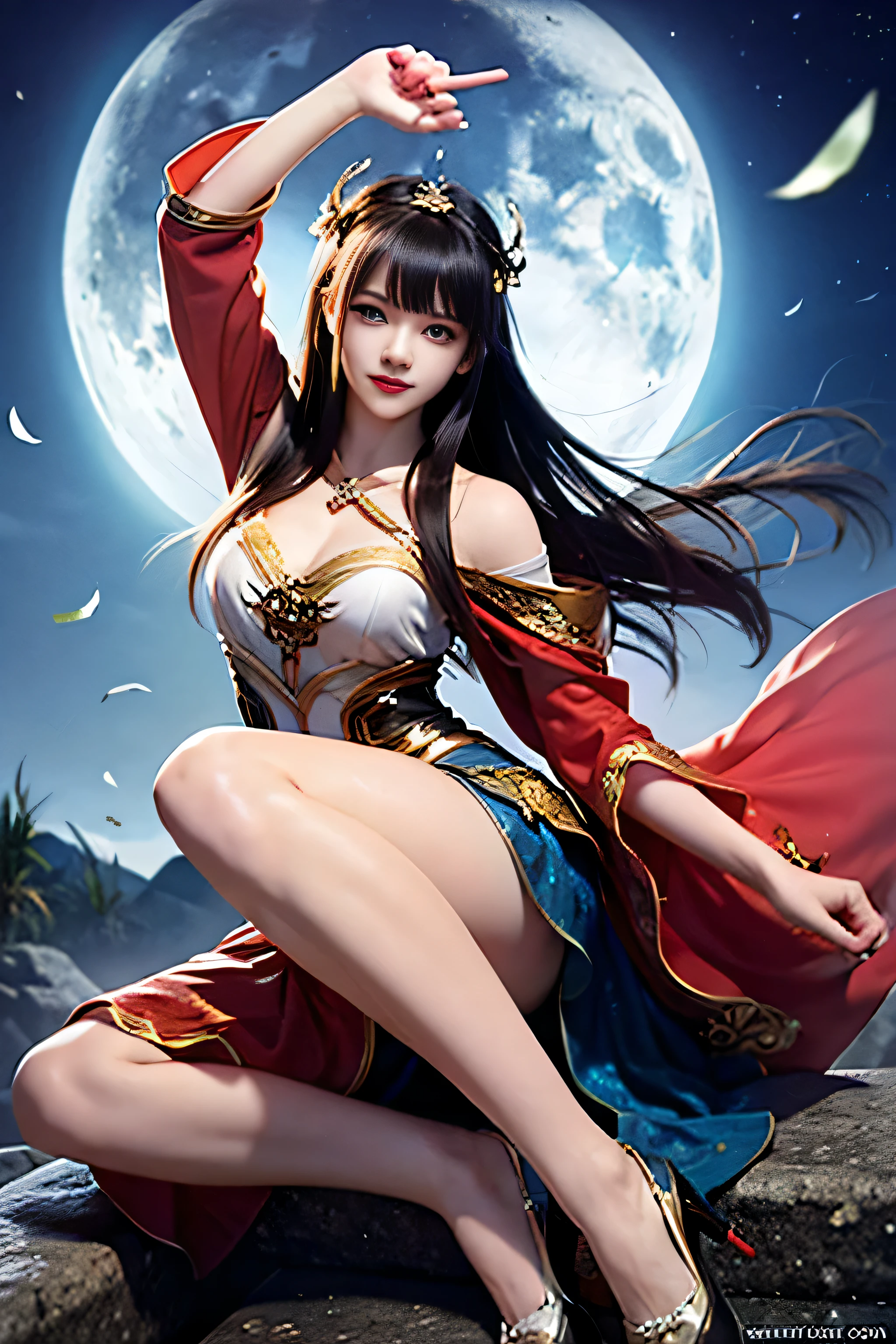 top-quality, masterpiece, 8K picture quality, High-density illustration, (Money luck good luck disease-free breath disaster々The goddess of Japan brings all the benefits), Advent from a fantastic space, Colorful colors, (Beautiful face), Illustrative rather than realistic, A smile that brings good luck to all mankind, (perfectly proportions), Looking at the camera from the front:1.2