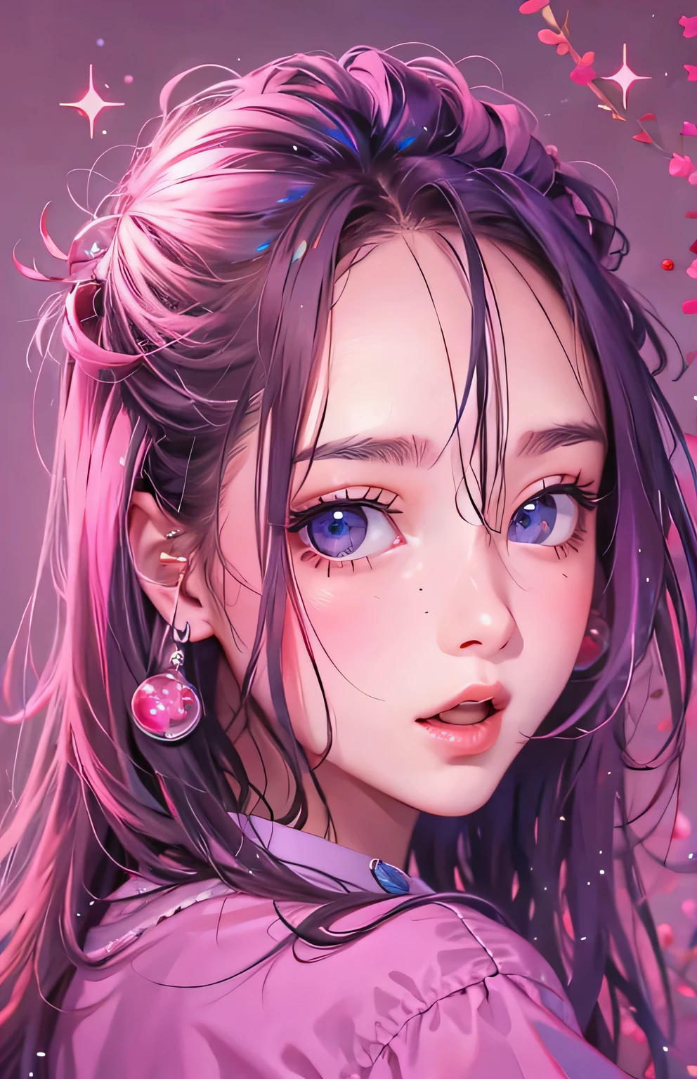 ((highest quality)), ((masterpiece)), (Get used to it), perfect face , beautiful girl , high school girl ,