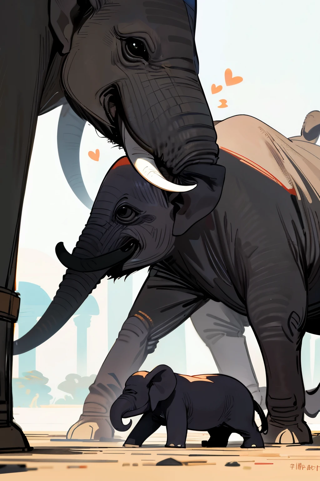 There once was a proud elephant, with an air of superiority,
Strutting around, bullying smaller animals with grandiose ferocity.
His oversized form towered above them, a spectacle of power and size,
But his heart was as small as a pea, as he sought to inspire fear and demize.
The meek and the mild bore the brunt of his tyrannical reign,
Whilst smaller creatures, both timid and tame, felt the sharp sting of his contempt and scorn.
But soon enough, the elephant would find that his ways were not right,
And that true power came not from size, but from kindness, love