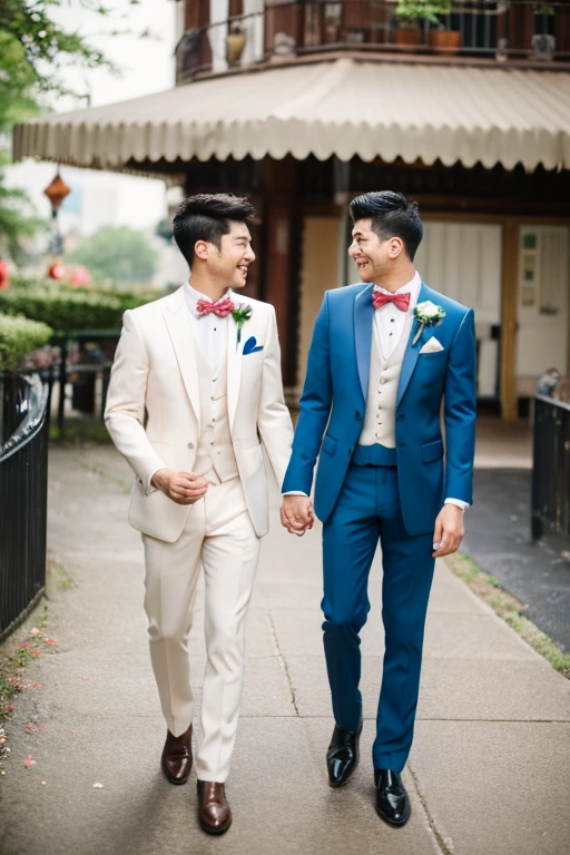 Gay couple、wedding style