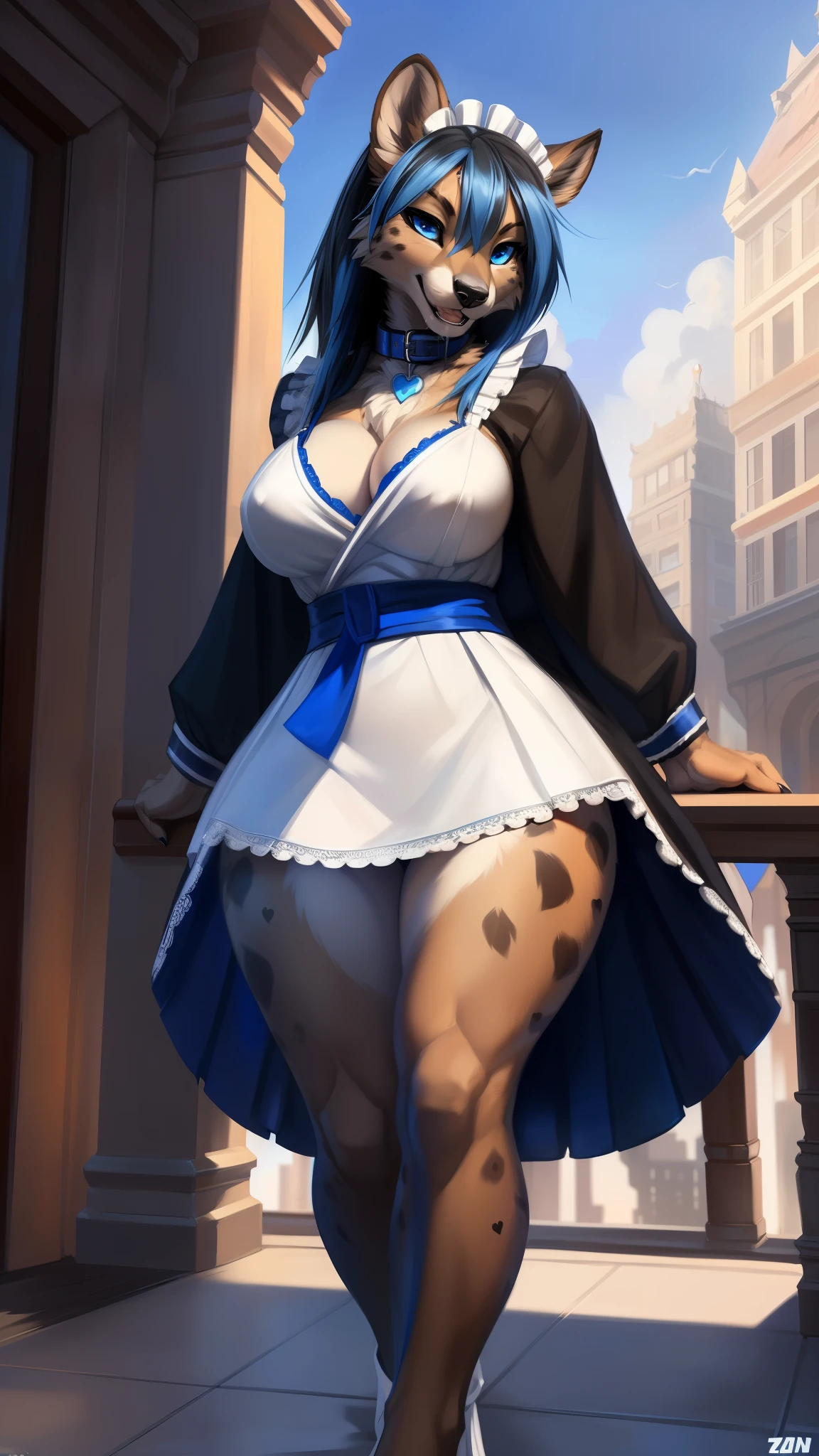 A woman wearing a maid outfit with headphones、Big Breasts、sexy、Moonlight、Unbuttoned、Downlight、full moon、A room filled with delicious looking cakes、In a room with bread lined up、Butt、Beautiful buttocks、Plump、Sideboob