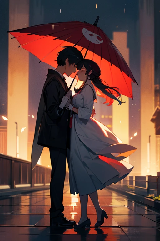 umbrella、yuri couple、相合いumbrella