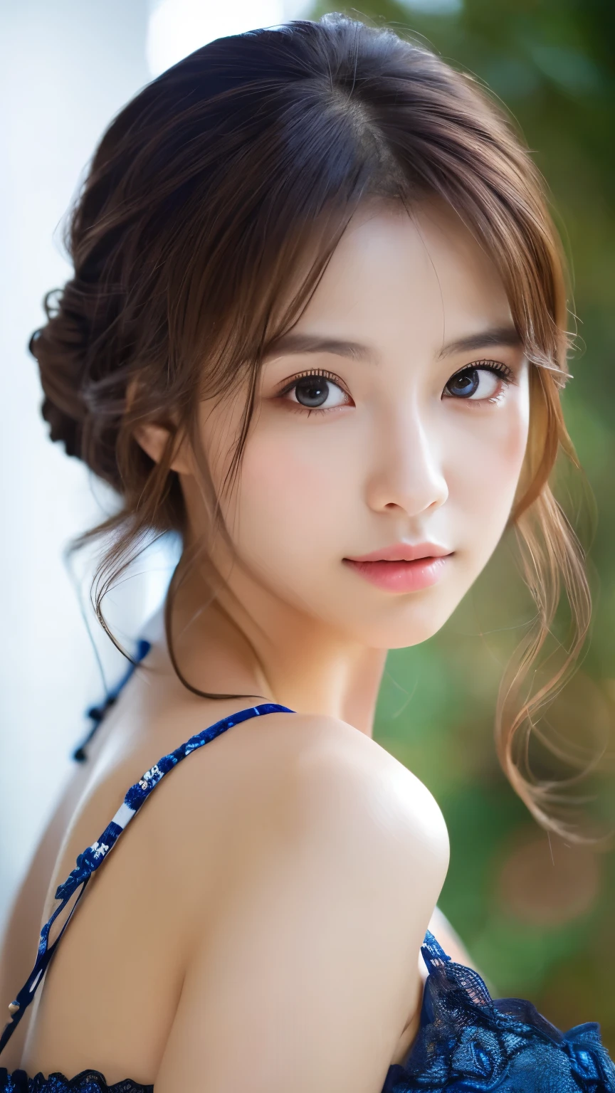 realistic ,masterpiece, highest quality, girl, woman, High resolution, portrait, photograph_light, {{}}, Ulchan-6500-v1.1:0.8、