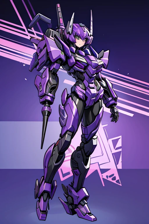 Shockwave Girl, Decepticon Girl, Masterpiece, full body shot