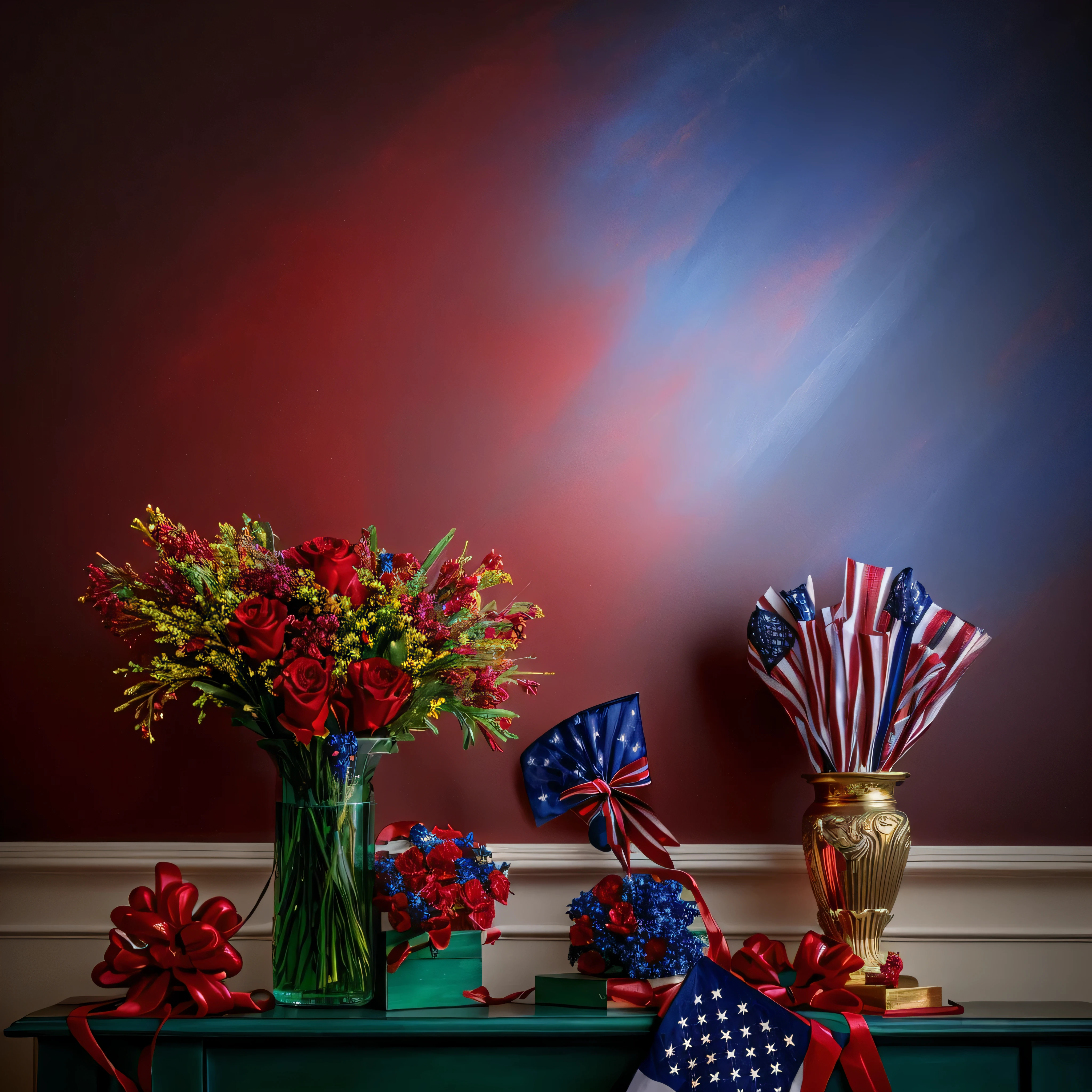 masterpiece, best quality, usa day decoration