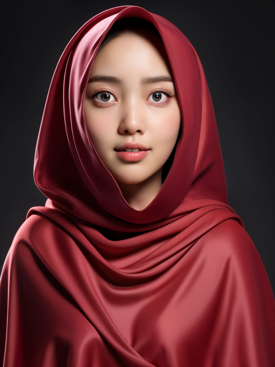 (Blue and Magenta), (Neon Cyberpunk Hijab: 1.5),(RAW Photos: 1.2), (Perfect Eyes: 1.5)), (Photorealistic: 1.4), (Masterpieces: 1.3), (Best Quality: 1.4), Dreamy, (Detailed Eyes), (Detailed Facial Features), ( (8k:1.27), best quality, masterpiece, Hijab hair, ultra highres:1.2) Photo of Pretty woman (beautiful:1.1) (sci-fi woman:1.1), (Hijab cloak: 1.61) (Hijab leather Coat:1.21) intricate elegant, fantasy, detailed, ometric by greg rutkowski and alphonse mucha, gradient lighting