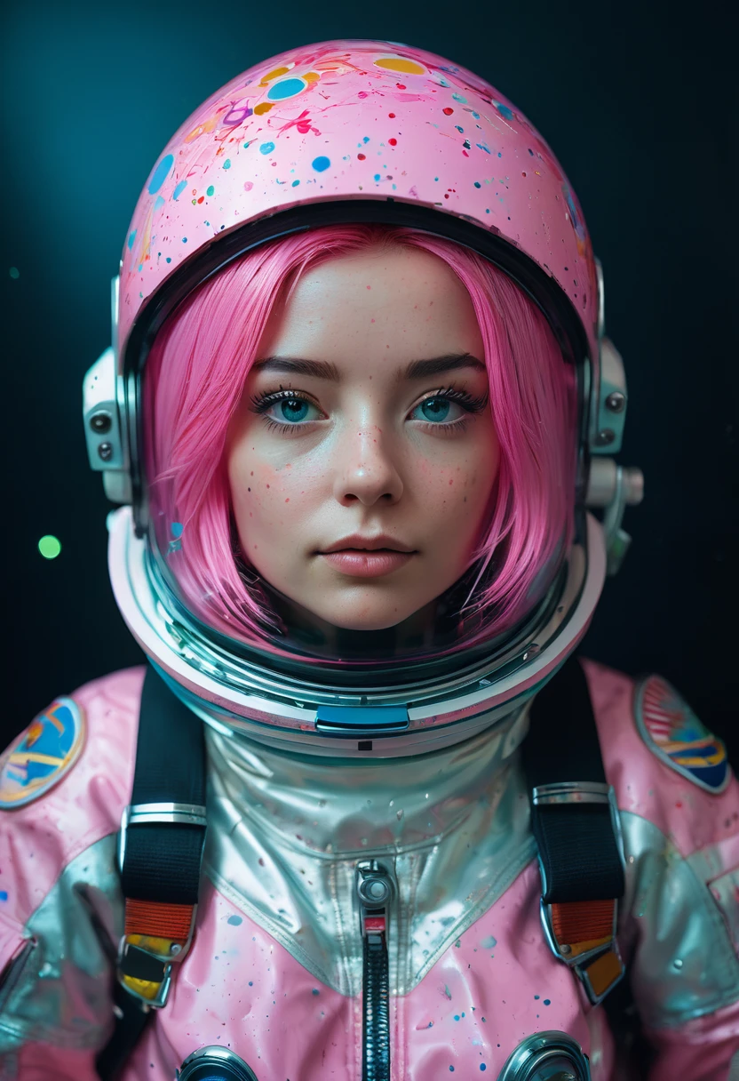 8K, ARTISTIC photogrAphy, best quAlity, mAsterpiece: 1.2), A (potrAit:1.2) Don Bluth Style  ASTRONAUT nude pink Toon Doll, full body RAW candid cinema, cyan hair, 16mm, color graded portra 400 film, remarkable color, ultra realistic, sad admosphere, dark lighting, oppressive atmosphere, depressive colors, kodak portra 400, photograph,r, Natural Light,  Pinhead lighgts, blur reflection, Brush Strokes, Smooth, abstract, Splatter, Oil On Canvas, rainbow colors, fractal isometrics details bioluminescens : a stunning realistic photograph of wet bone structure, 3d render, octane render, intricately detailed, titanium decorative headdress, cinematic, trending on artstation | Isometric | Centered
