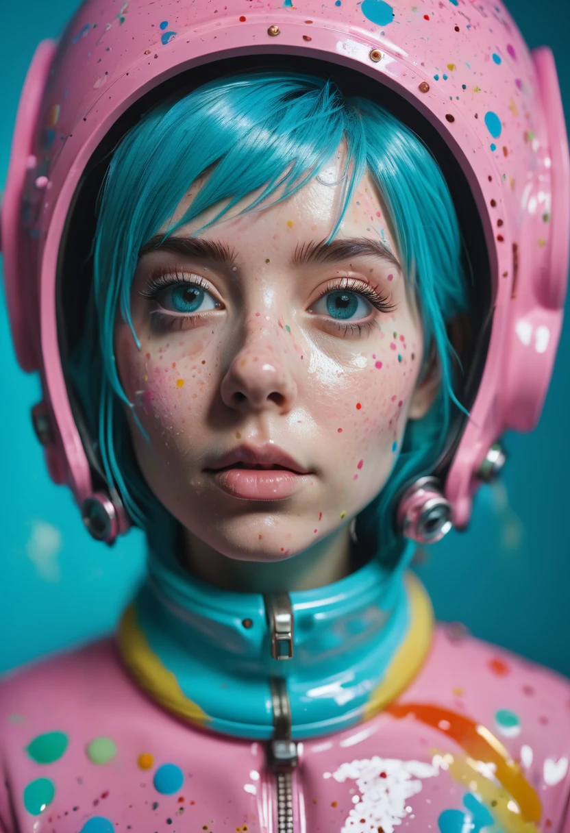 8K, ARTISTIC photogrAphy, best quAlity, mAsterpiece: 1.2), A (potrAit:1.2) Don Bluth Style ASTRONAUT nude pink Toon Doll, full body RAW candid cinema, cyan hair, 16mm, color graded portra 400 film, remarkable color, ultra realistic, sad admosphere, dark lighting, oppressive atmosphere, depressive colors, kodak portra 400, photograph,r, Natural Light, Pinhead lighgts, blur reflection, Brush Strokes, Smooth, abstract, Splatter, Oil On Canvas, rainbow colors, fractal isometrics details bioluminescens : a stunning realistic photograph of wet bone structure, 3d render, octane render, intricately detailed, titanium decorative headdress, cinematic, trending on artstation | Isometric | Centered