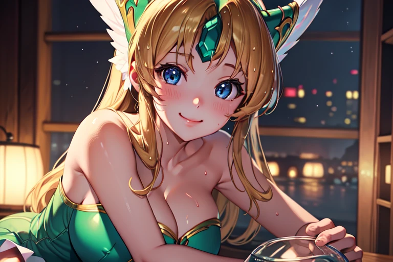 master piece,best quality,ultra detailed,8k,
ambient light,realistic skin,glossy skin,
(lora:riesz1-000014:1)、
A realistic depiction of a person trapped inside a glass bottle, 、(lie face down:1.3)、(portrait)、(the body is very wet:1.5)、yukata、Glossy lips、Slightly emphasize the lower lip、A big smile、emphasizing the cleavage、