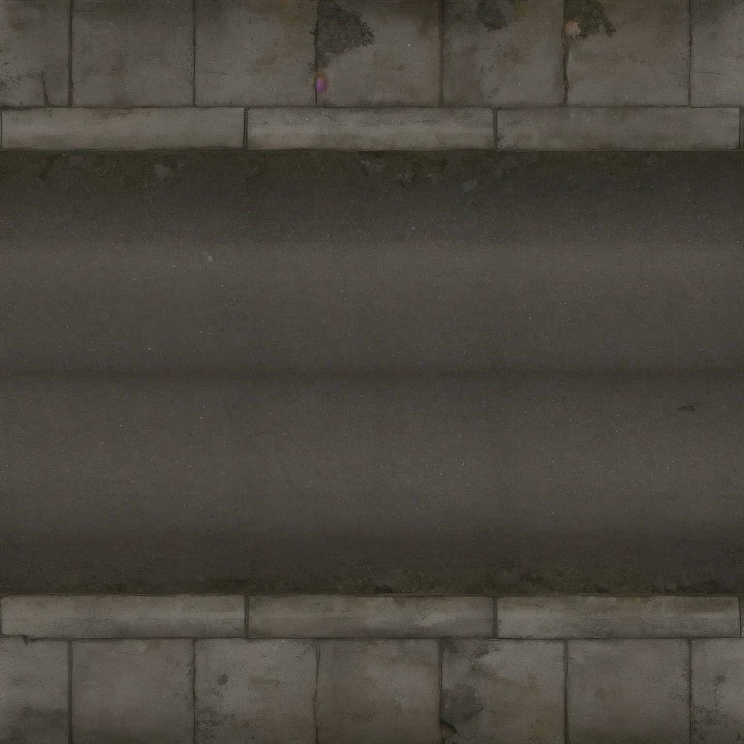 Old cracked asphalt road top view, city road texture for the game