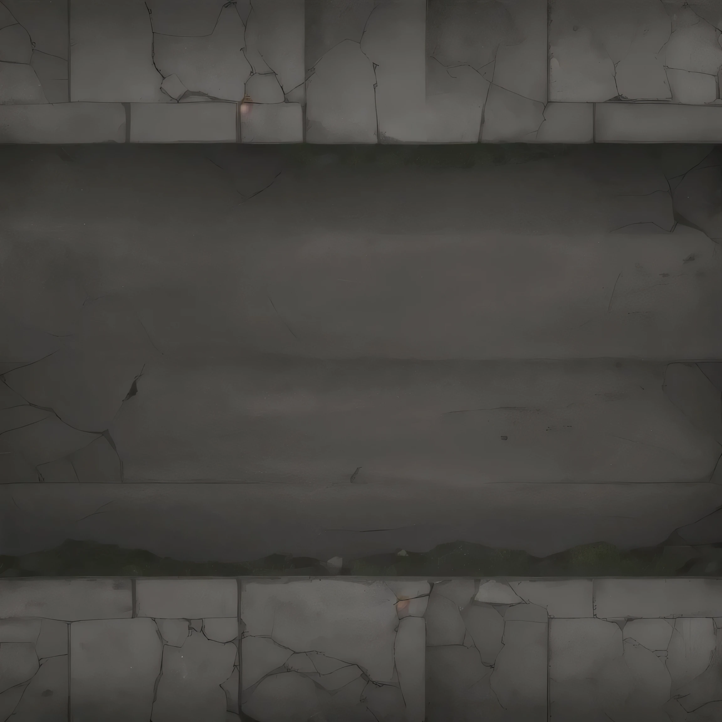 Old cracked asphalt road top view, city road texture for the game