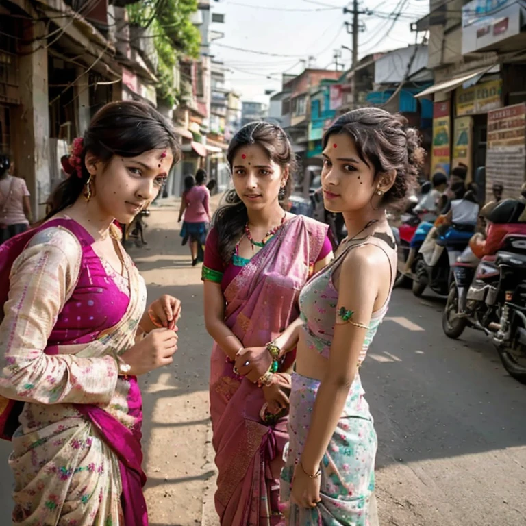 Women in India look
