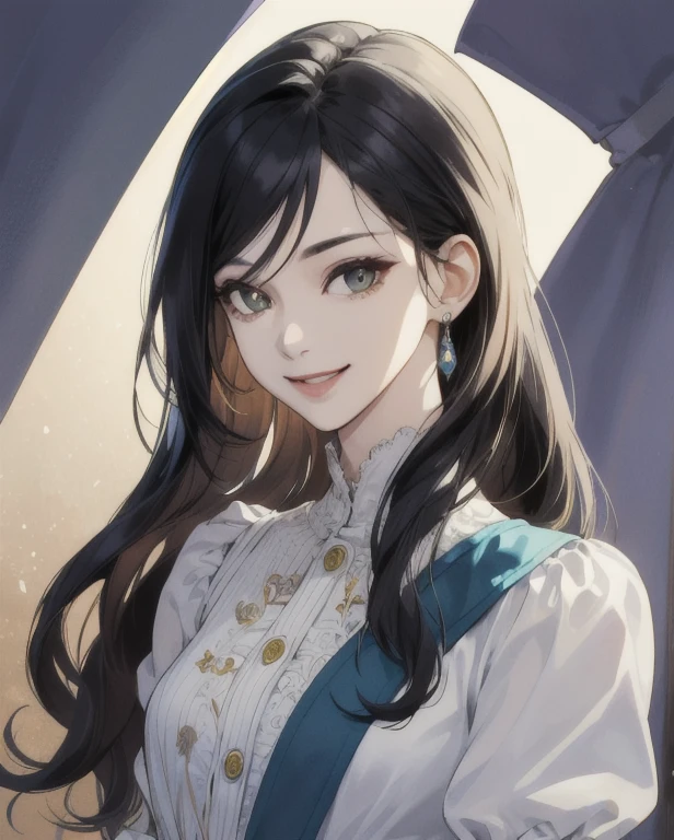 obra-prima、Maximum quality、Super high resolution、garota de terno、Linda garota 2D、soio、sorria gentilmente、Ruivo、cabelo curto、The eyes are drawn in detail、The face is depicted in detail、The clothes are pictured in detail、animesque、lighting