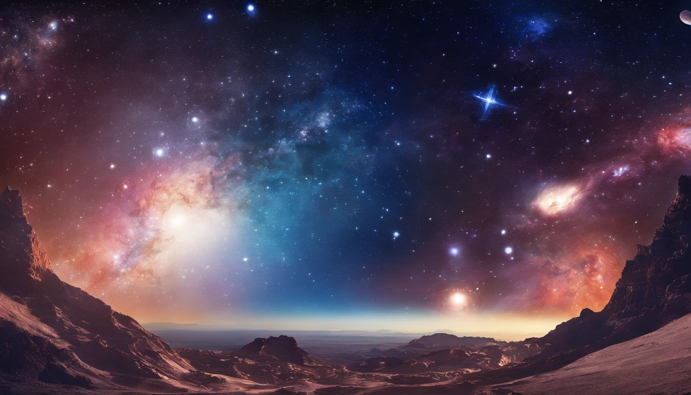 Weltraum, Milky Way, Planetensystem