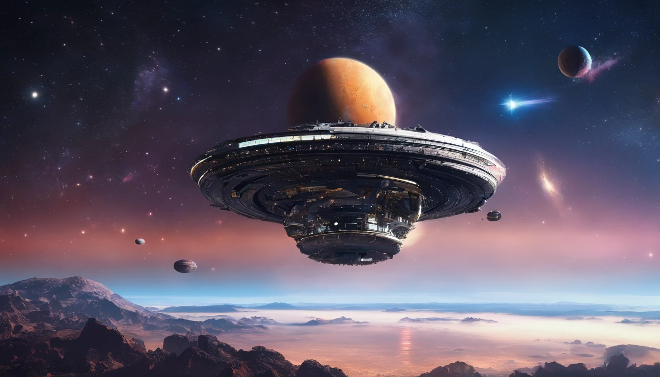 Raumschiff der Menschen aus dem Jahr 2450, Universum, physically credible planetary system