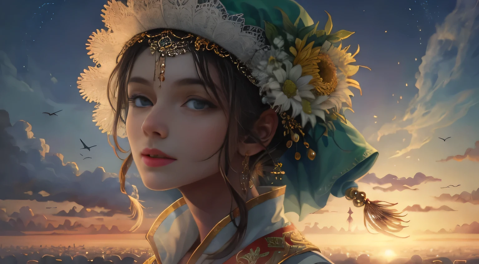 migrant，beautiful，Realistic